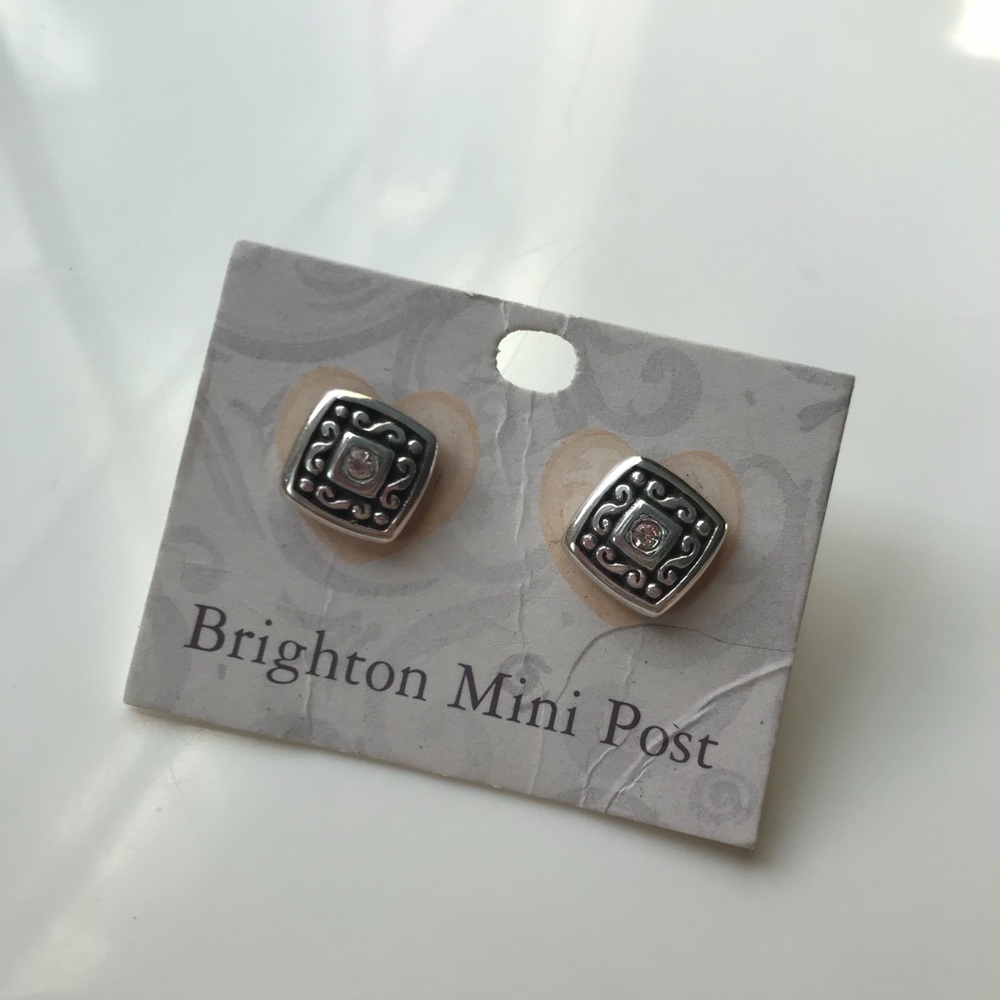 Brighton Silver Mini Post Earring